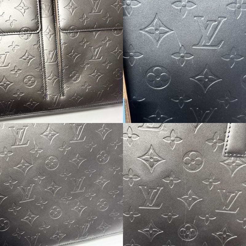 Louis Vuitton Tote Men's Handbag Shoulder Monogram Matte Wilwood Louis Vuitton