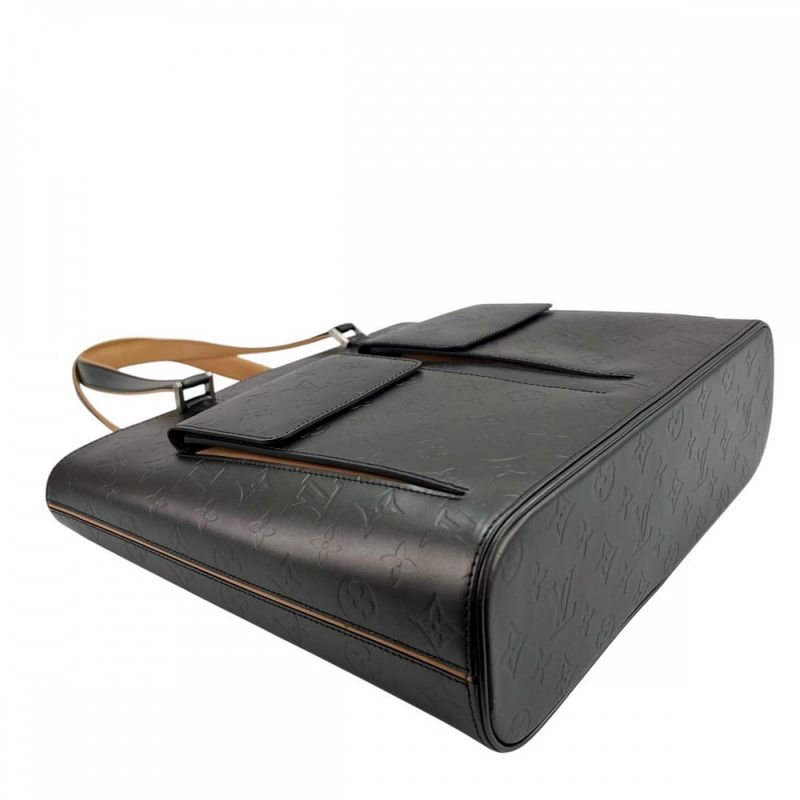 Louis Vuitton Tote Men's Handbag Shoulder Monogram Matte Wilwood Louis Vuitton