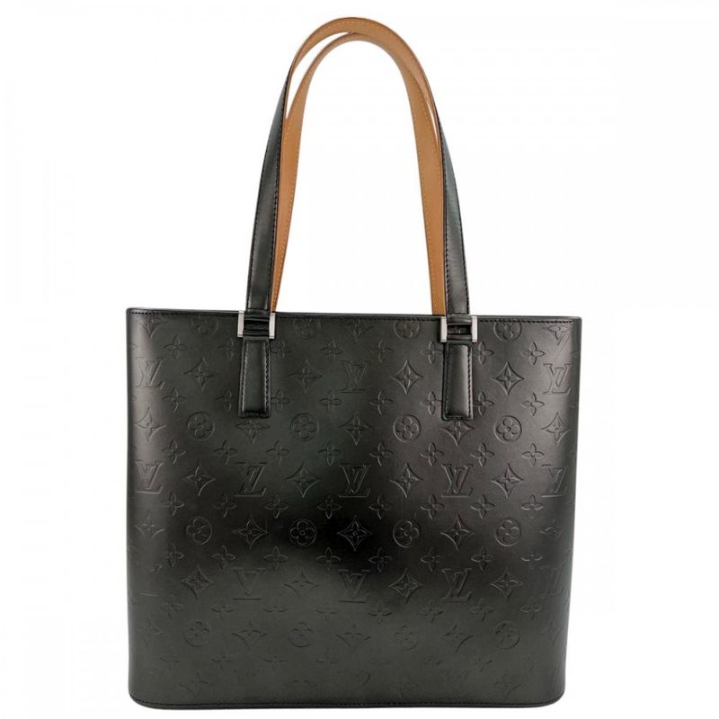 Louis Vuitton Tote Men's Handbag Shoulder Monogram Matte Wilwood Louis Vuitton