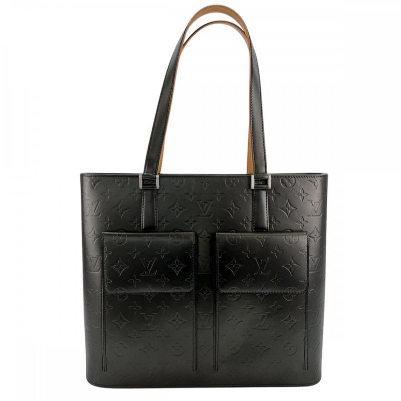 Louis Vuitton Tote Men's Handbag Shoulder Monogram Matte Wilwood Louis Vuitton