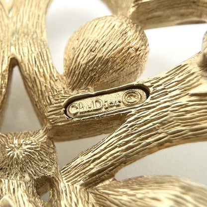 Christian Dior Brooch Clover Accessories Fashion Items Small