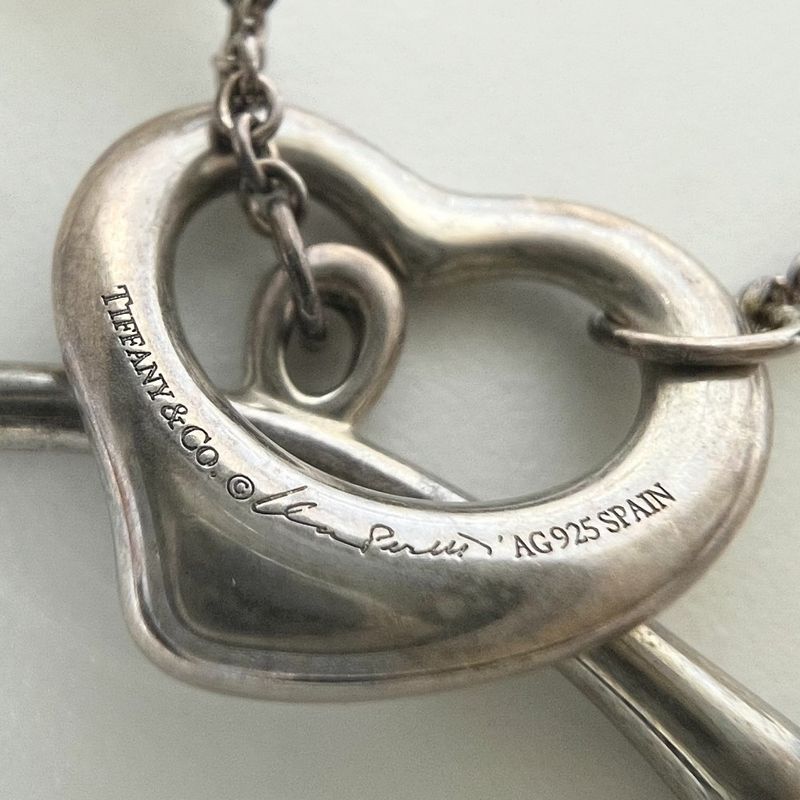 Tiffany & Co Bracelet Women's Accessories Jewelry Open Heart Pearl Tiffany & Co