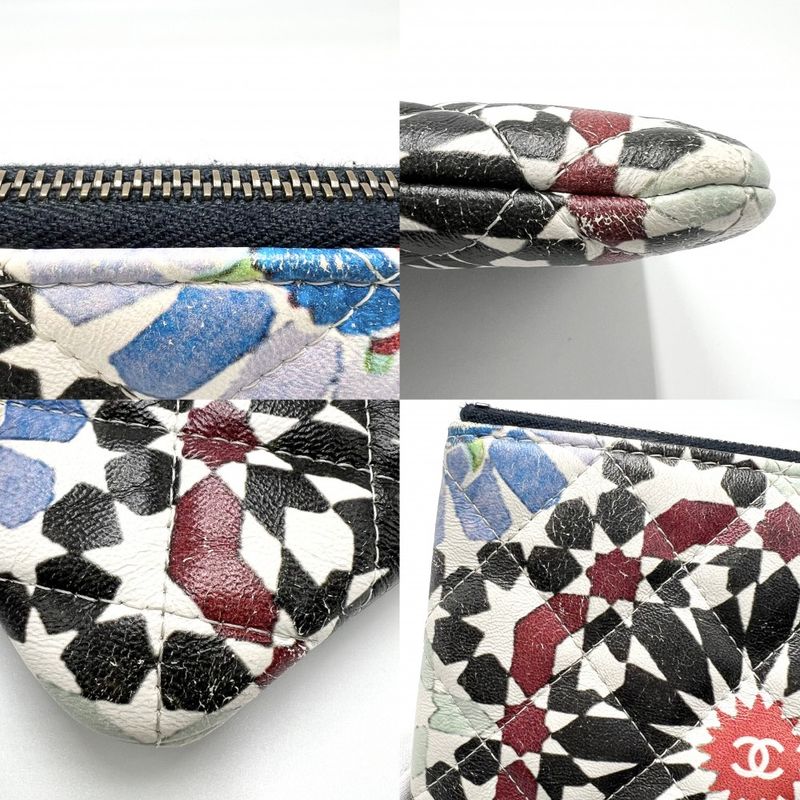 Chanel Clutch Bag Women Matelasse Christmas Limited Second Bag Chanel Leather