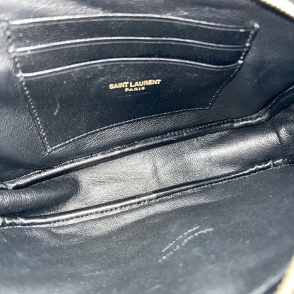 Saint Laurent Shoulder Bag Women's YSL Logo V Stitch Lou Crossbody Saint