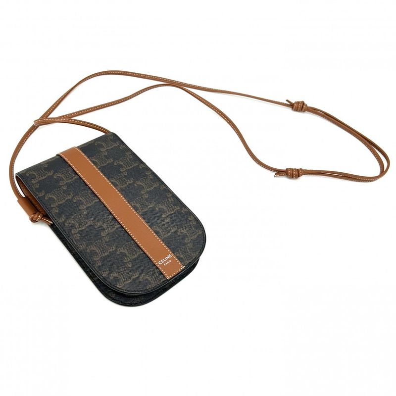 Celine Shoulder Bag Women Triomphe Phone Pouch Phone Shoulder Crossbody Celine