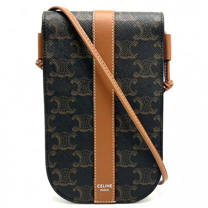 Celine Shoulder Bag Women Triomphe Phone Pouch Phone Shoulder Crossbody Celine