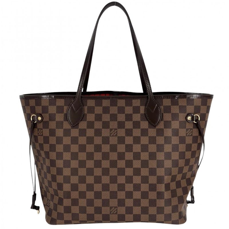 Louis Vuitton Tote Women's Neverfull MM Handbag Shoulder Louis Vuitton N51105