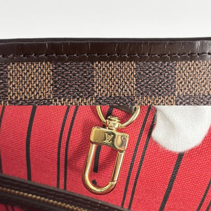 Louis Vuitton Tote Women's Neverfull MM Handbag Shoulder Louis Vuitton N51105