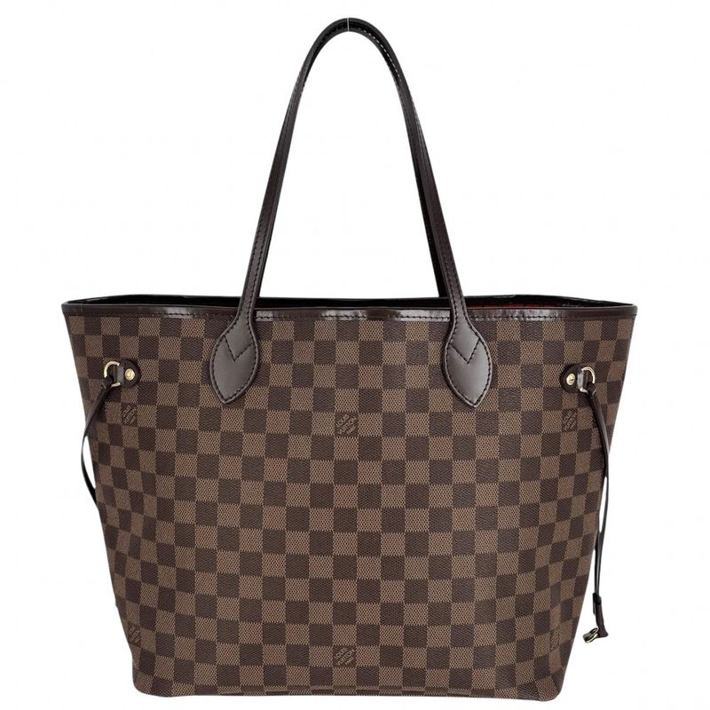 Louis Vuitton Tote Women's Neverfull MM Handbag Shoulder Louis Vuitton N51105