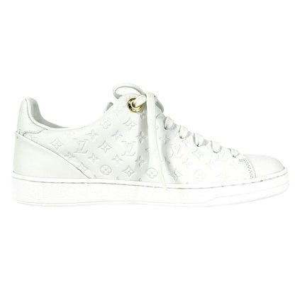 Louis Vuitton Sneakers Women's Monogram Front Low Shoes Fashion Item Size 26