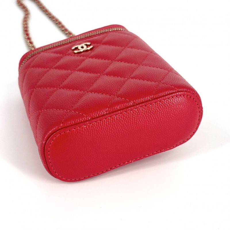 Chanel Shoulder Bag Women Shoulder Crossbody Matelasse Vanity Pouch Chain