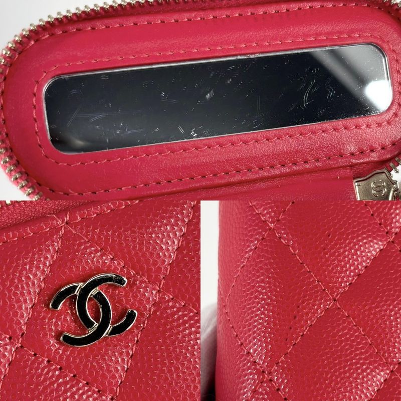 Chanel Shoulder Bag Women Shoulder Crossbody Matelasse Vanity Pouch Chain