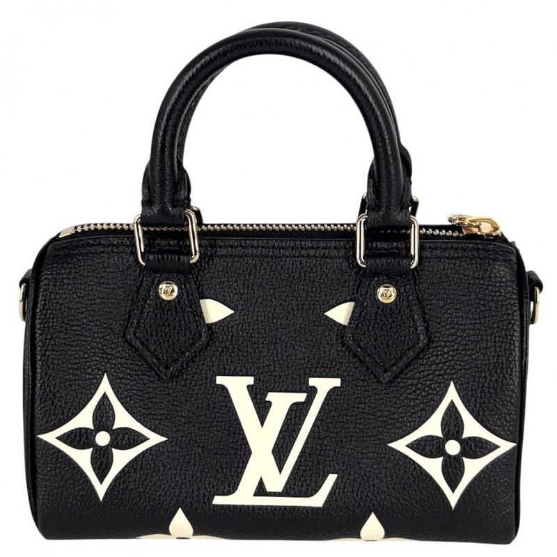 Louis Vuitton 2WAY Women's Monogram Empreinte Nano Speedy Handbag Shoulder Bag