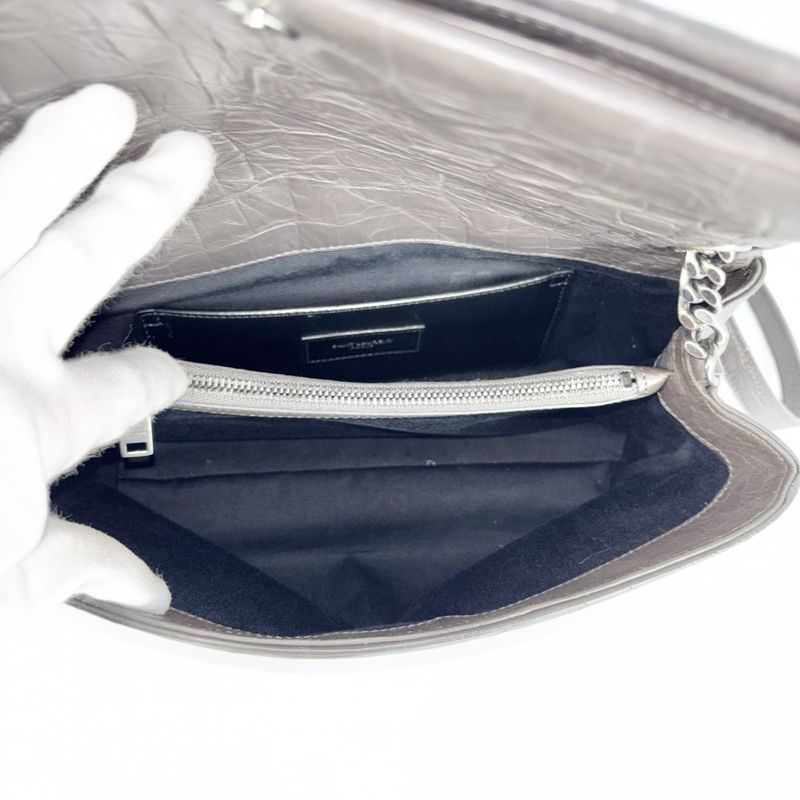 Saint Laurent Paris Shoulder Bag Women Shape Pushleather West Hollywood YSL