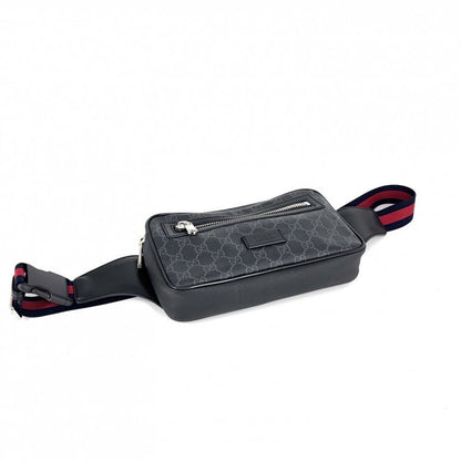 Gucci Waist Bag Men Belt Bag Body Bag Web Stripe Small Gucci 474293 GG Supreme