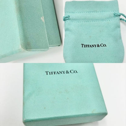 Tiffany & Co Necklace Women's Cross Stitch Jewelry Accessories 18k YG Au750