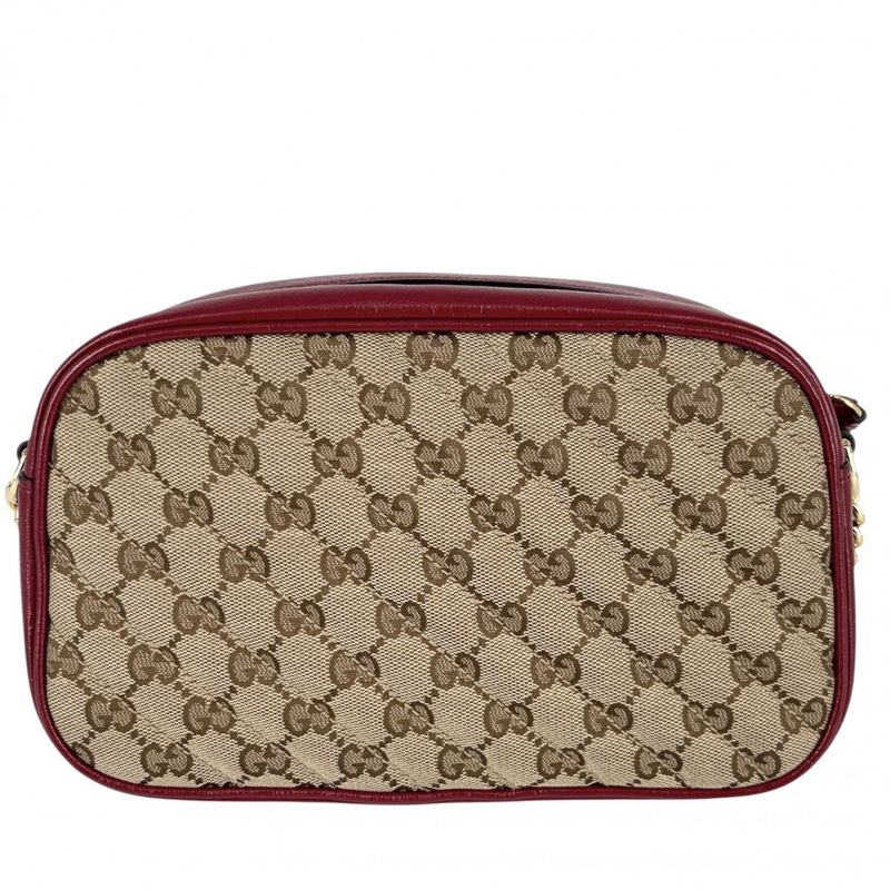 Gucci Shoulder Bag Women's GG Marmont Small Camera Bag Quilted Shoulder
