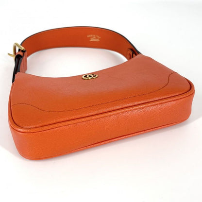 Gucci Handbag Women's GG Marmont Aphrodite Mini Bag Gucci 739076 Leather Orange