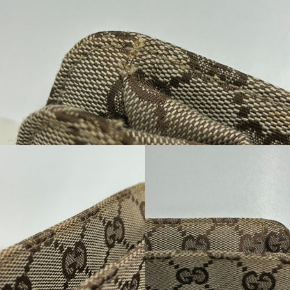 Gucci Shoulder Bag Women Shoulder Crossbody GG Canvas Gucci 120841 Beige Orange