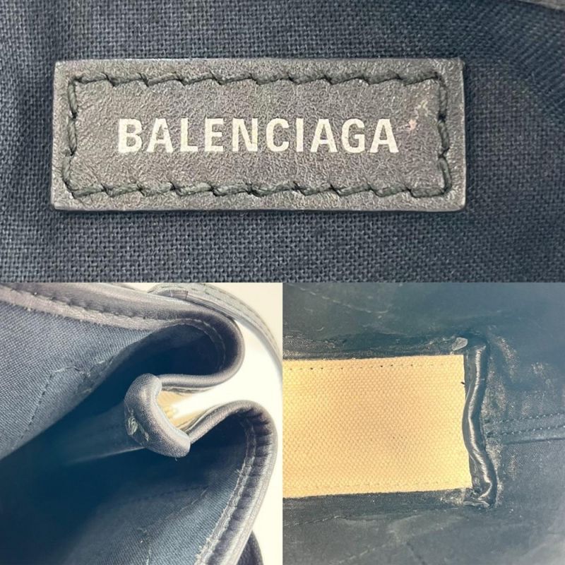 Balenciaga 2WAY Ladies Navy Cabas Su Crossbody Handbag Shoulder Bag XS Total