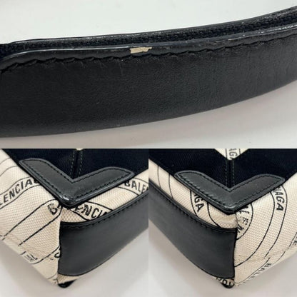 Balenciaga 2WAY Ladies Navy Cabas Su Crossbody Handbag Shoulder Bag XS Total