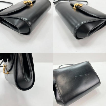 Gucci Shoulder Bag Women's Crossbody Old Gucci Pochette Vintage Gucci Black