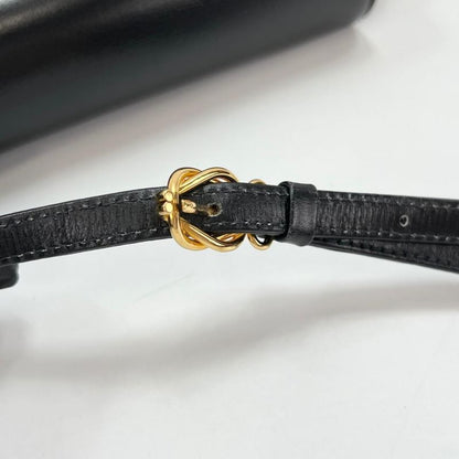 Gucci Shoulder Bag Women's Crossbody Old Gucci Pochette Vintage Gucci Black