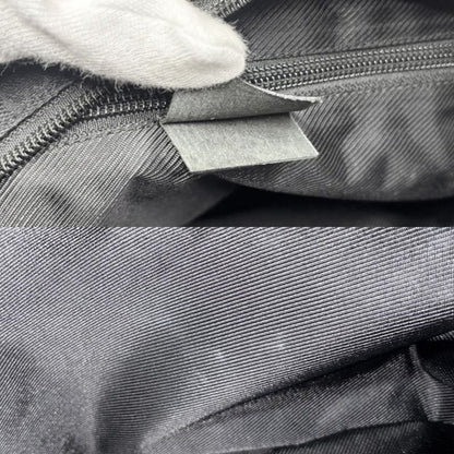 Gucci Tote Men's Handbag Shoulder GG Gucci 019/0481 Black Silver Hardware