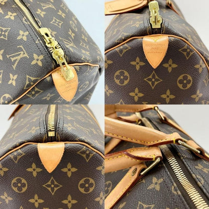 Louis Vuitton Boston Bag Unisex Travel Bag Travel Bag Keepall 55 Monogram Louis