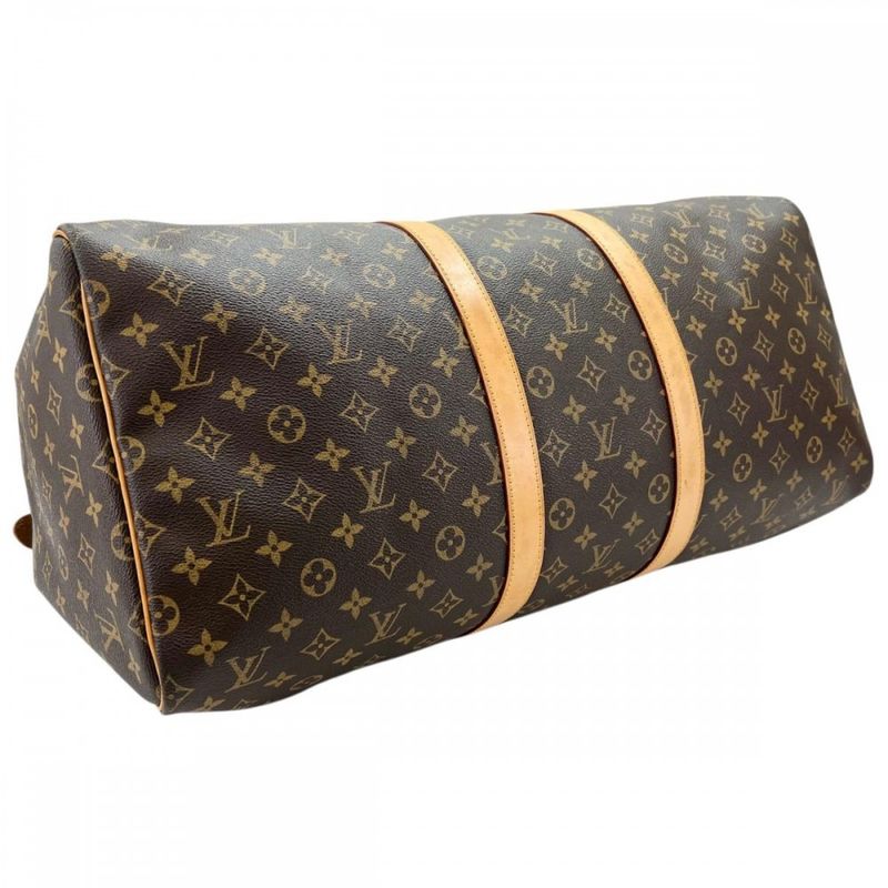 Louis Vuitton Boston Bag Unisex Travel Bag Travel Bag Keepall 55 Monogram Louis
