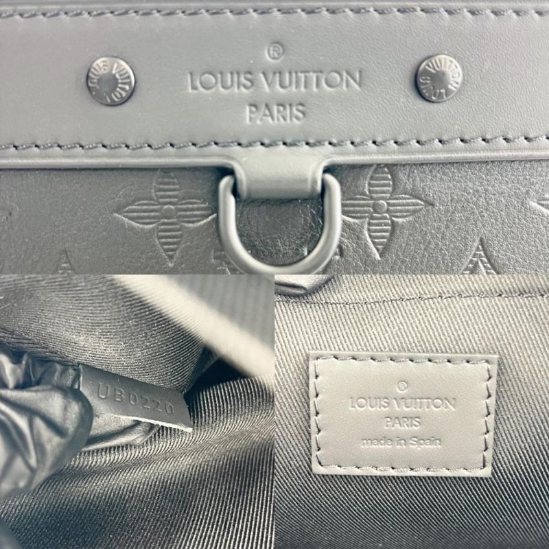 Louis Vuitton Clutch Bag Men Second Bag Pochette Dis Cabas Lee Monogram Shadow