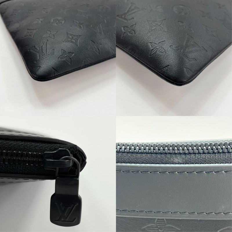 Louis Vuitton Clutch Bag Men Second Bag Pochette Dis Cabas Lee Monogram Shadow