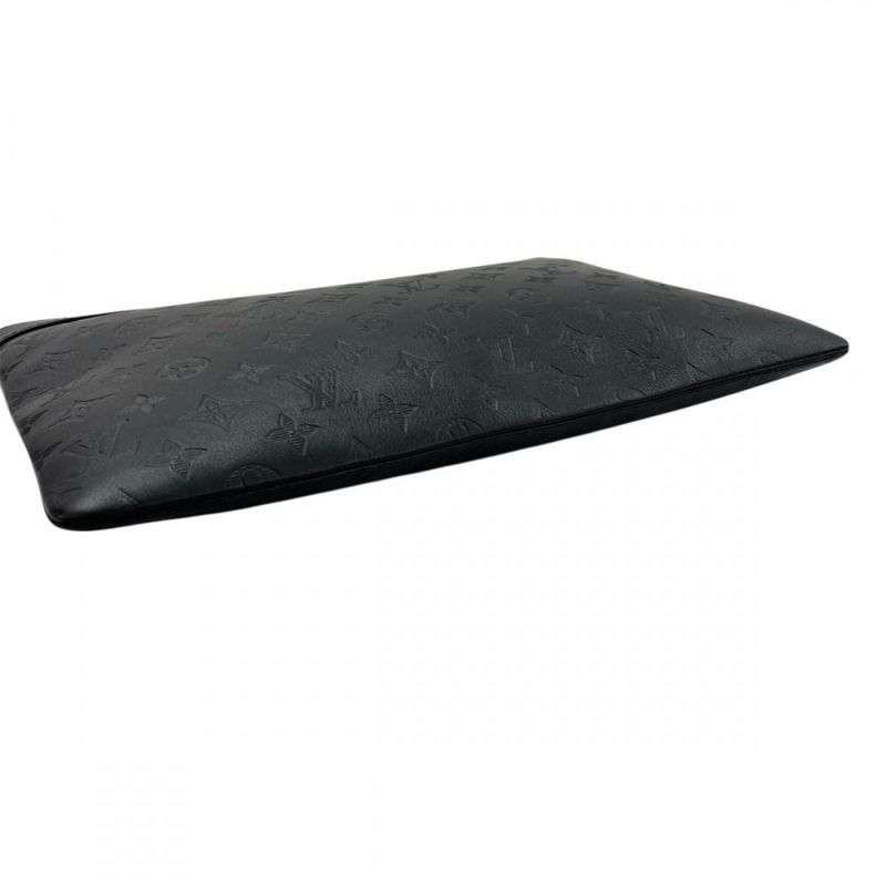 Louis Vuitton Clutch Bag Men Second Bag Pochette Dis Cabas Lee Monogram Shadow