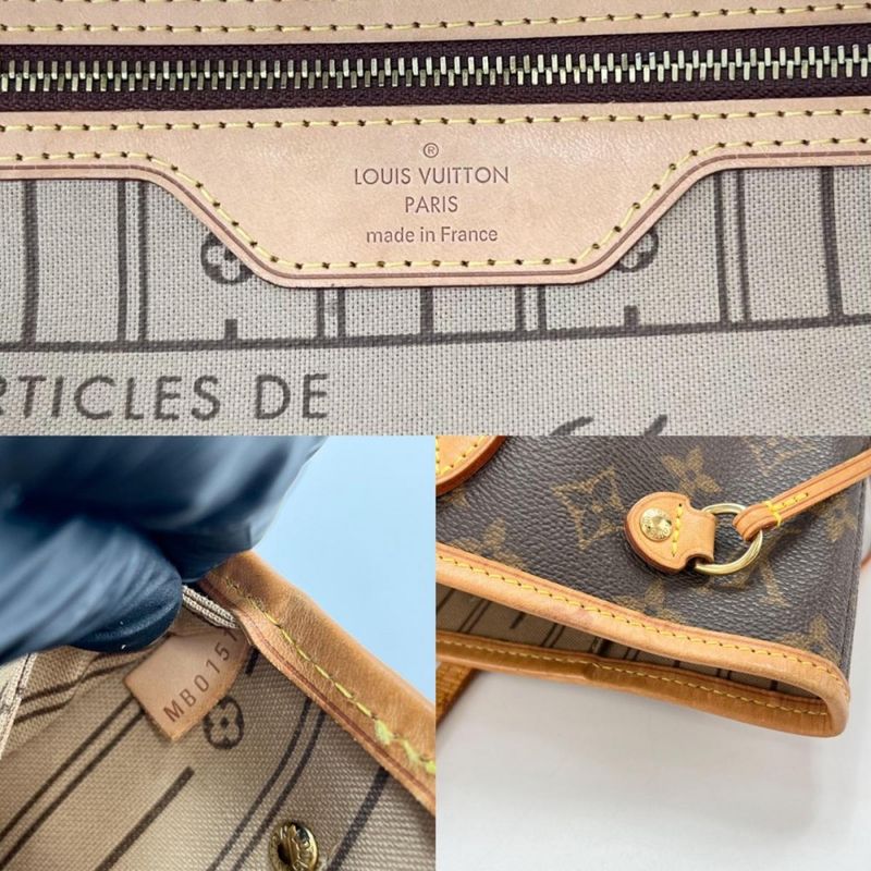 Louis Vuitton Tote Women's Handbag Shoulder Bag Neverfull PM Monogram Louis