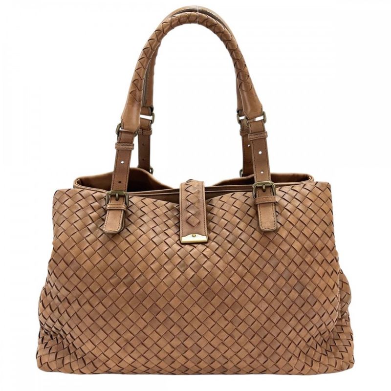 Bottega Veneta Tote Bag Women's Intrecciato Roma Bag Commuter Bag Bottega