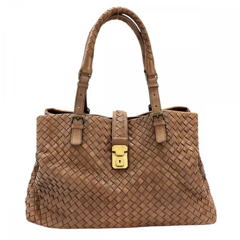 Bottega Veneta Tote Bag Women's Intrecciato Roma Bag Commuter Bag Bottega