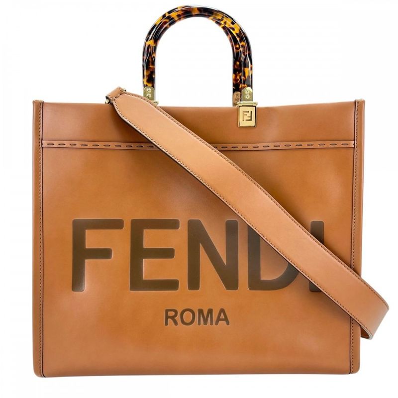 Fendi 2WAY Ladies Tote Bag Shoulder Sunshine Medium Handbag Shoulder Bag Fendi