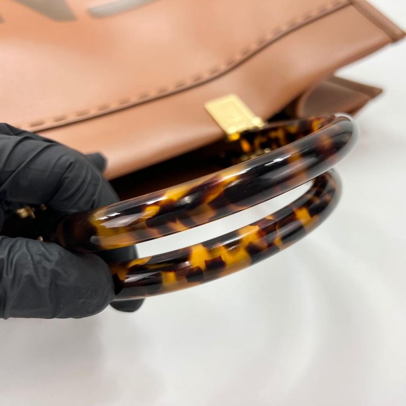 Fendi 2WAY Ladies Tote Bag Shoulder Sunshine Medium Handbag Shoulder Bag Fendi