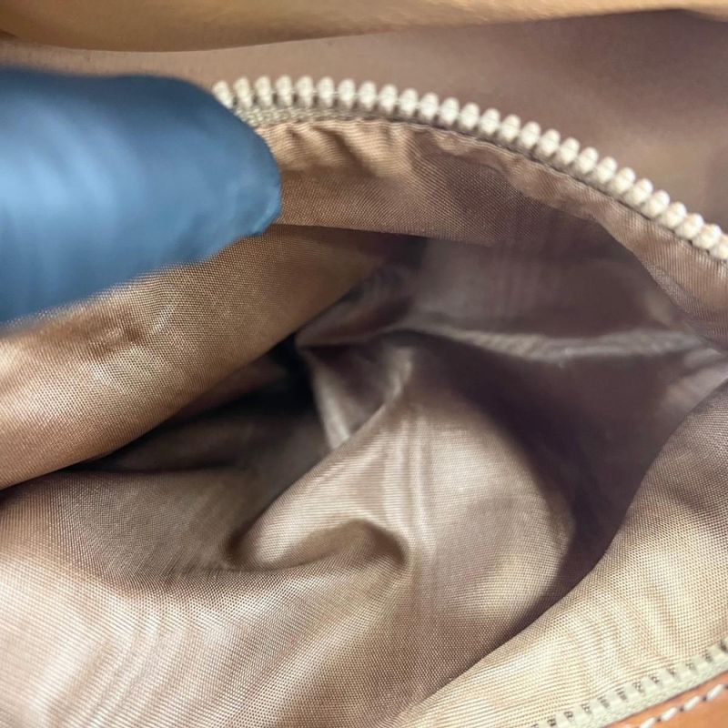 Celine Handbag Women's Vintage Macadam Handbag Mini Boston Celine Leather Brown