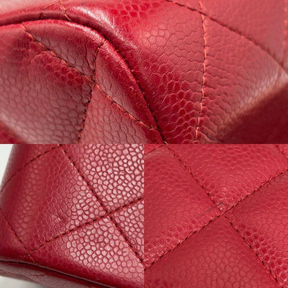 Chanel Shoulder Bag Women's Deca Matelasse 30 Coco Mark Turnlock Double Chain