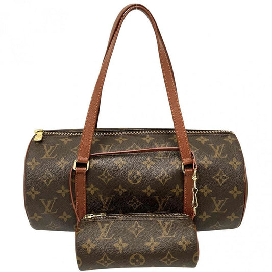 Louis Vuitton Handbag Women's Monogram Papillon 30 With Pouch Shoulder GM Bag