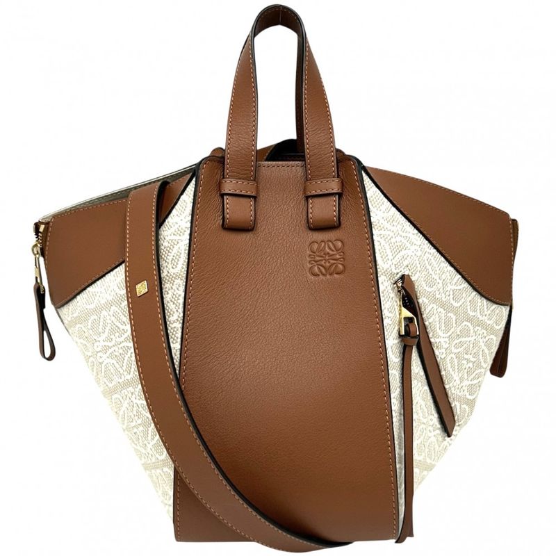 Loewe 2WAY Ladies Anagram Hammock Bag Small Shoulder Bag Handbag Shoulder