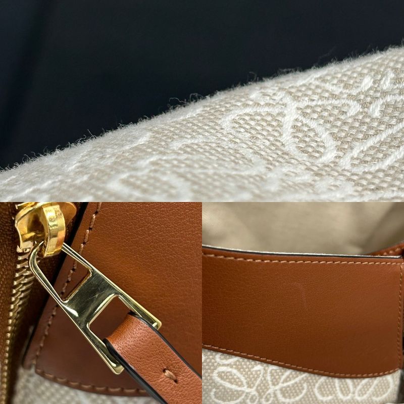 Loewe 2WAY Ladies Anagram Hammock Bag Small Shoulder Bag Handbag Shoulder