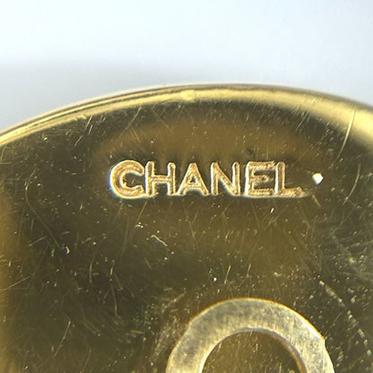 Chanel Earrings Women's Accessories Vintage Owl Motif Chanel GP Gold Approx