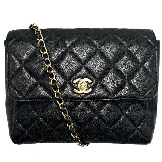 Chanel Shoulder Bag Women Matelasse Chain Shoulder Crossbody Coco Mark Turnlock