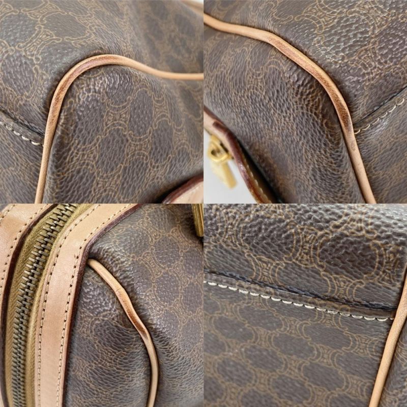 Celine 2WAY Ladies Crossbody Macadam Pattern Old Celine Handbag Shoulder Bag