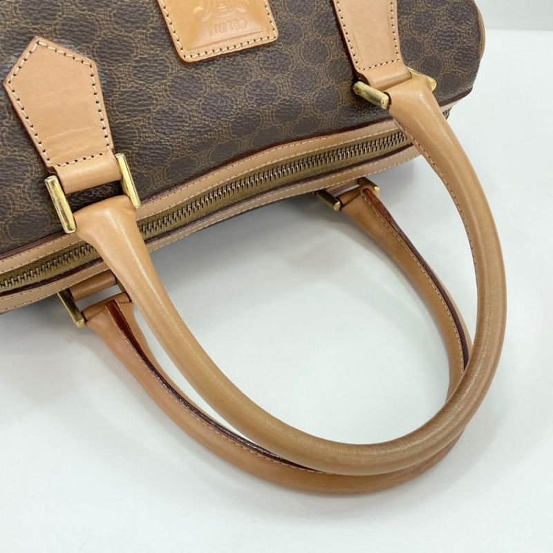 Celine 2WAY Ladies Crossbody Macadam Pattern Old Celine Handbag Shoulder Bag