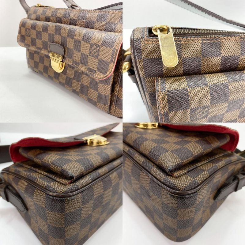 Louis Vuitton Shoulder Bag Women Shoulder Crossbody Damier Ravello GM Handbag