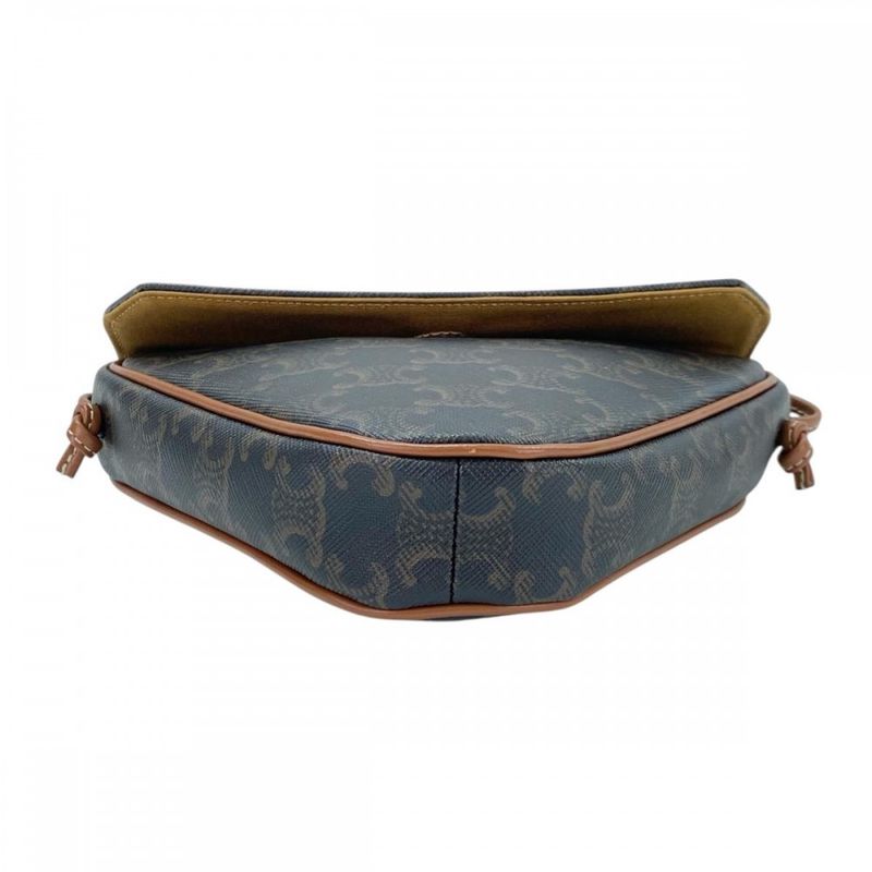 Celine Shoulder Bag Women Shoulder Crossbody Triomphe Triangle Mini Bag Logo