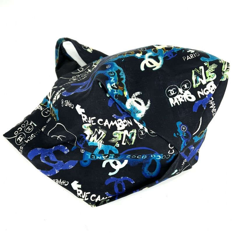 Chanel Handbag Women's Hawaii Limited Coco-mark Shoulder Chanel Canvas Black